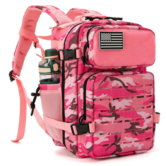 Pink Camo 25L Tactical Backpack