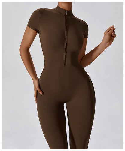 Alex Front-Zip Jumpsuit