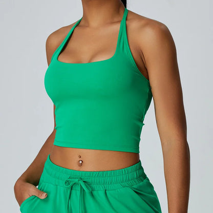 Midriff Mia Halter Tank