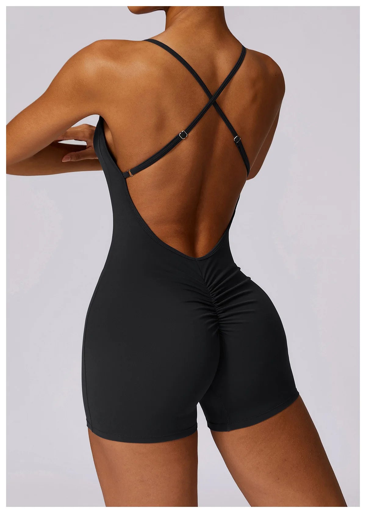 Aubrey Airbrush Gym Romper