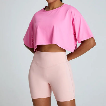 Allison Oversized Crop Top