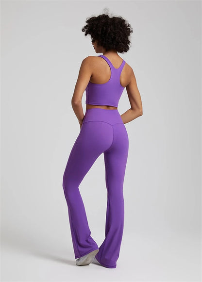 Conjunto de yoga sin costuras de verano de 2 piezas Willow