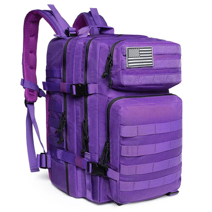 Violet Vortex 45L Tactical Backpack