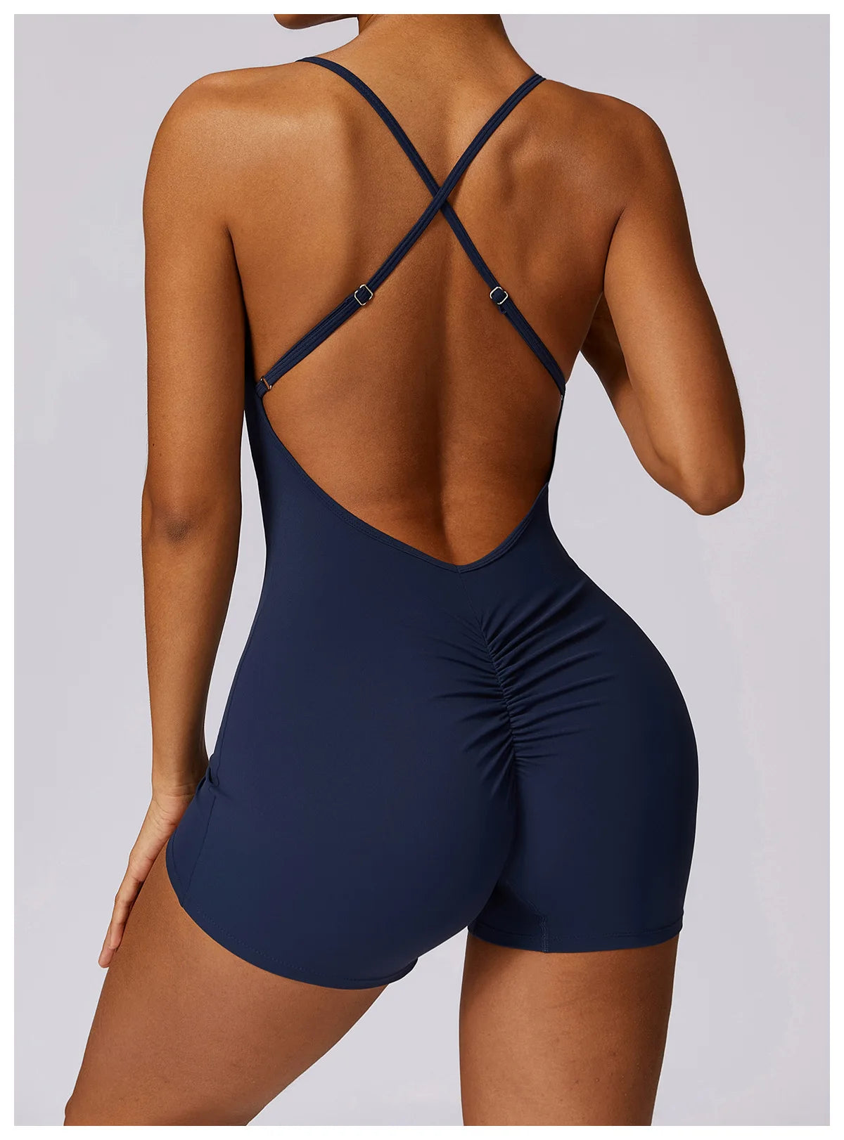 Aubrey Airbrush Gym Romper