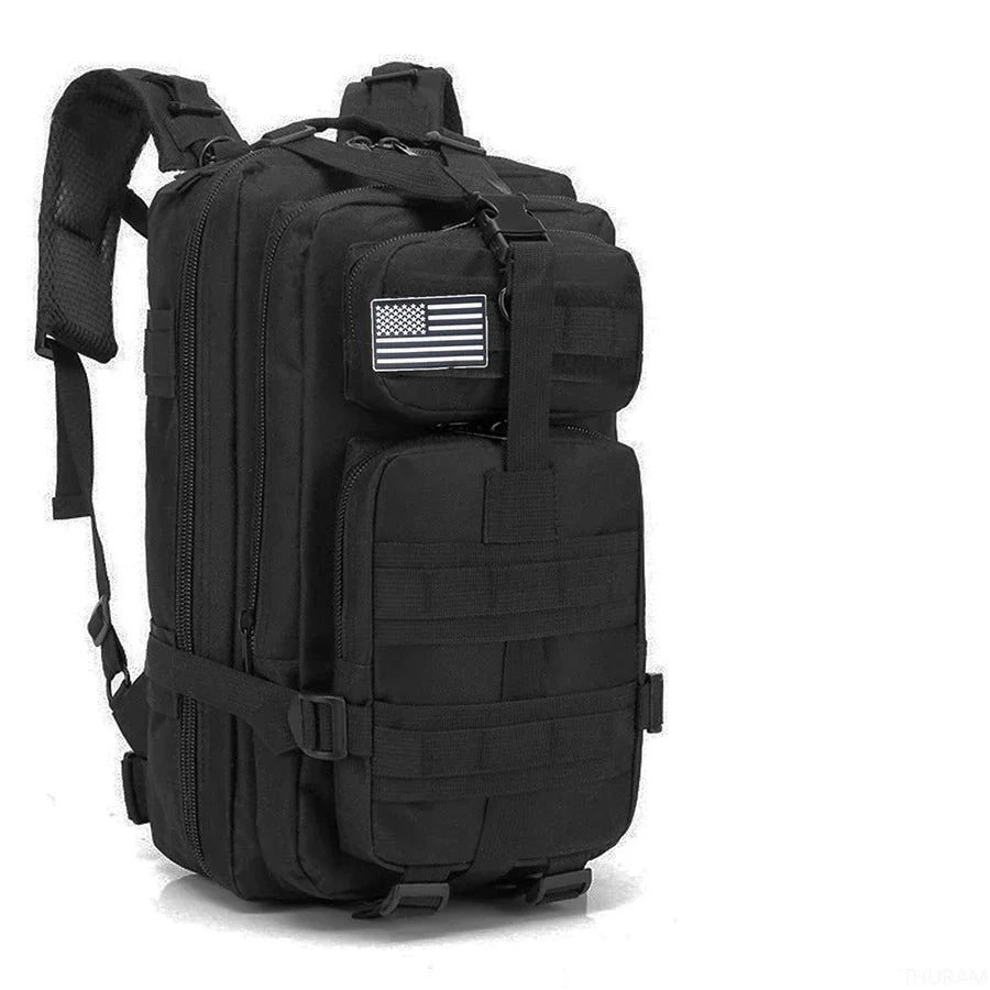 Black Obsidian 25L Tactical Backpack