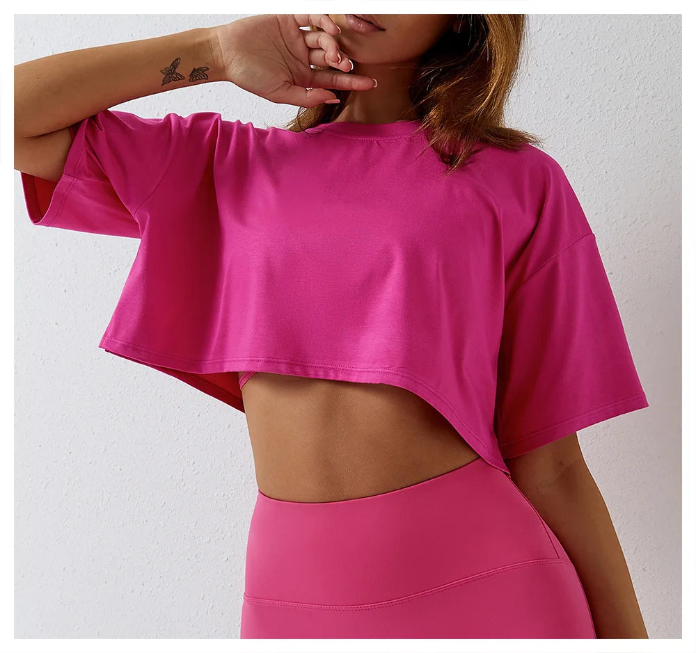 Lizzy Training Crop Top