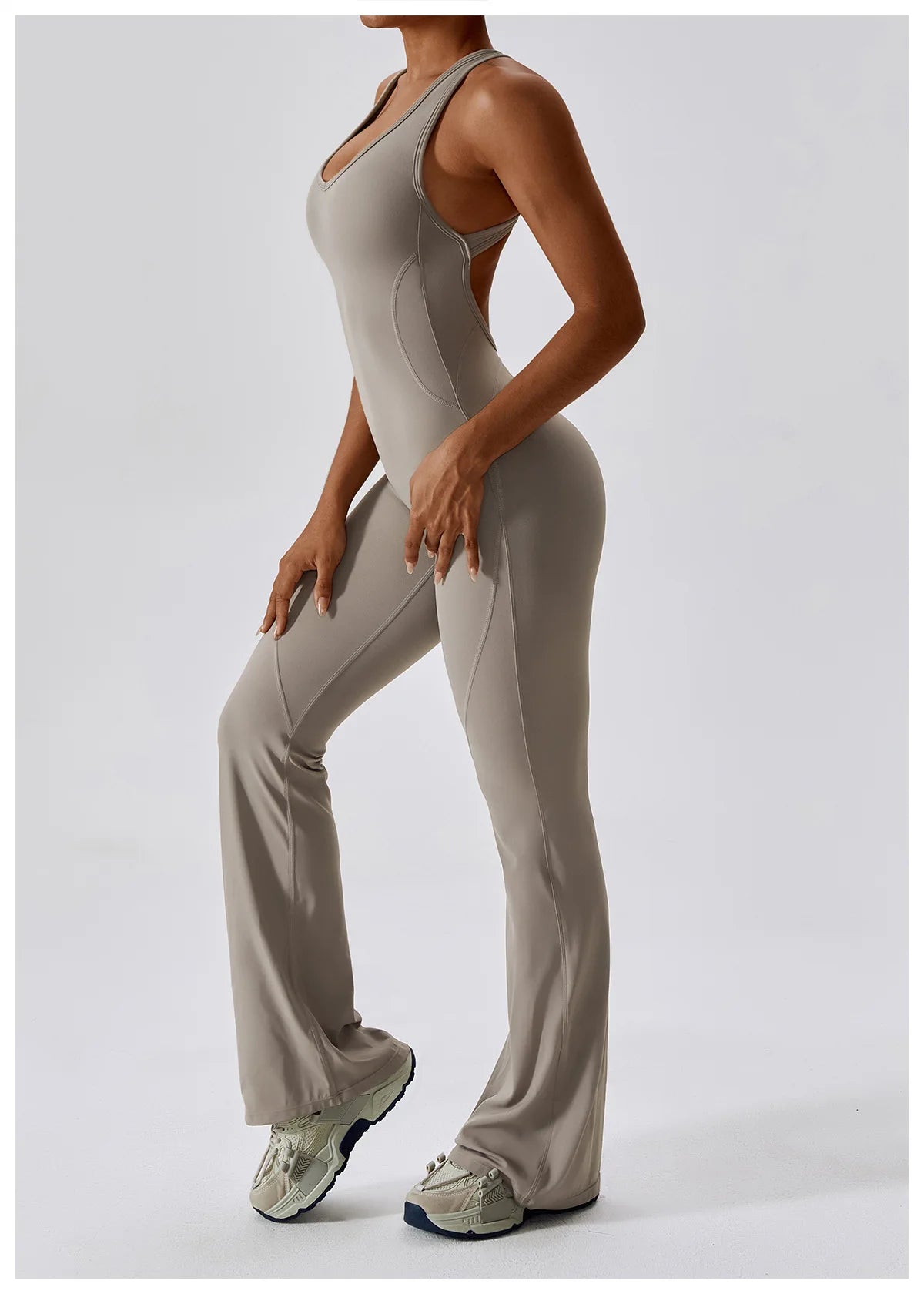 Ayla Airbrush Gym Jumpsuit