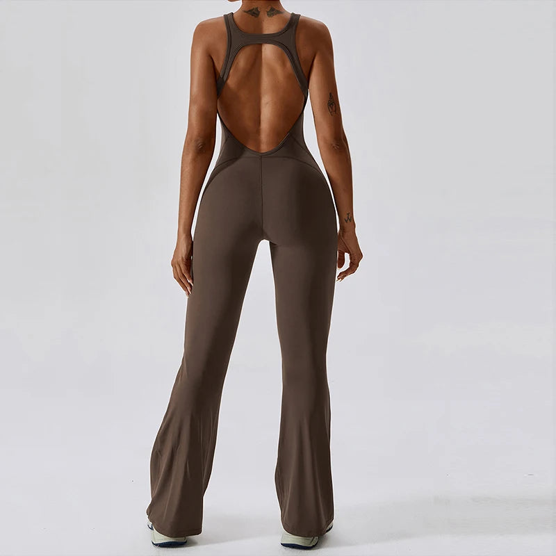 Ayla Airbrush Gym Jumpsuit