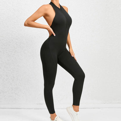 Effortlessly Chic Gym Jumpsuit