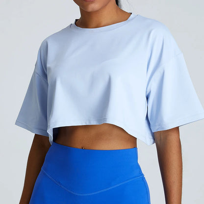 Allison Oversized Crop Top