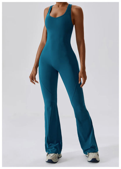 Ayla Airbrush Gym Jumpsuit