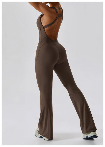 Ayla Airbrush Gym Jumpsuit