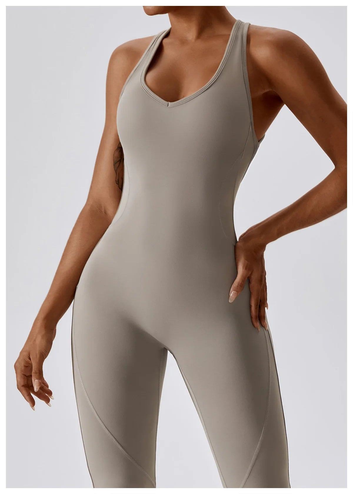 Ayla Airbrush Gym Jumpsuit