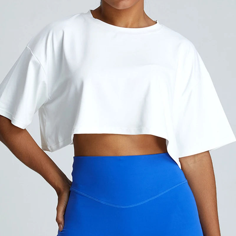 Allison Oversized Crop Top