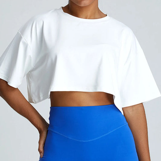 Allison Oversized Crop Top