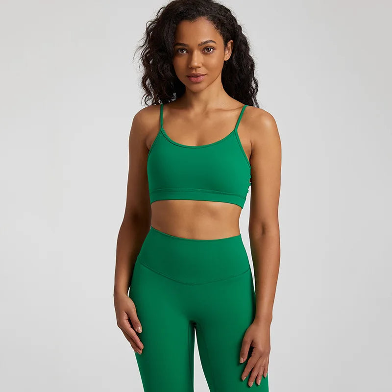 Maci High Support Gym Top